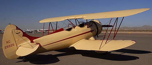 Waco UPF-7 N29926, Copperstate Fly-in, October 22, 2011